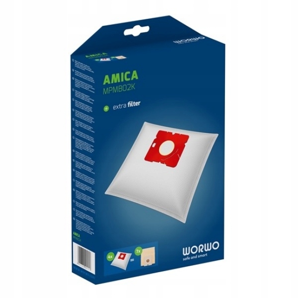 WORKI DO ODKURZACZA AMICA MIDEA | 4 SZTUKI | FILTR | POJEMNE | WYTRZYMAŁE