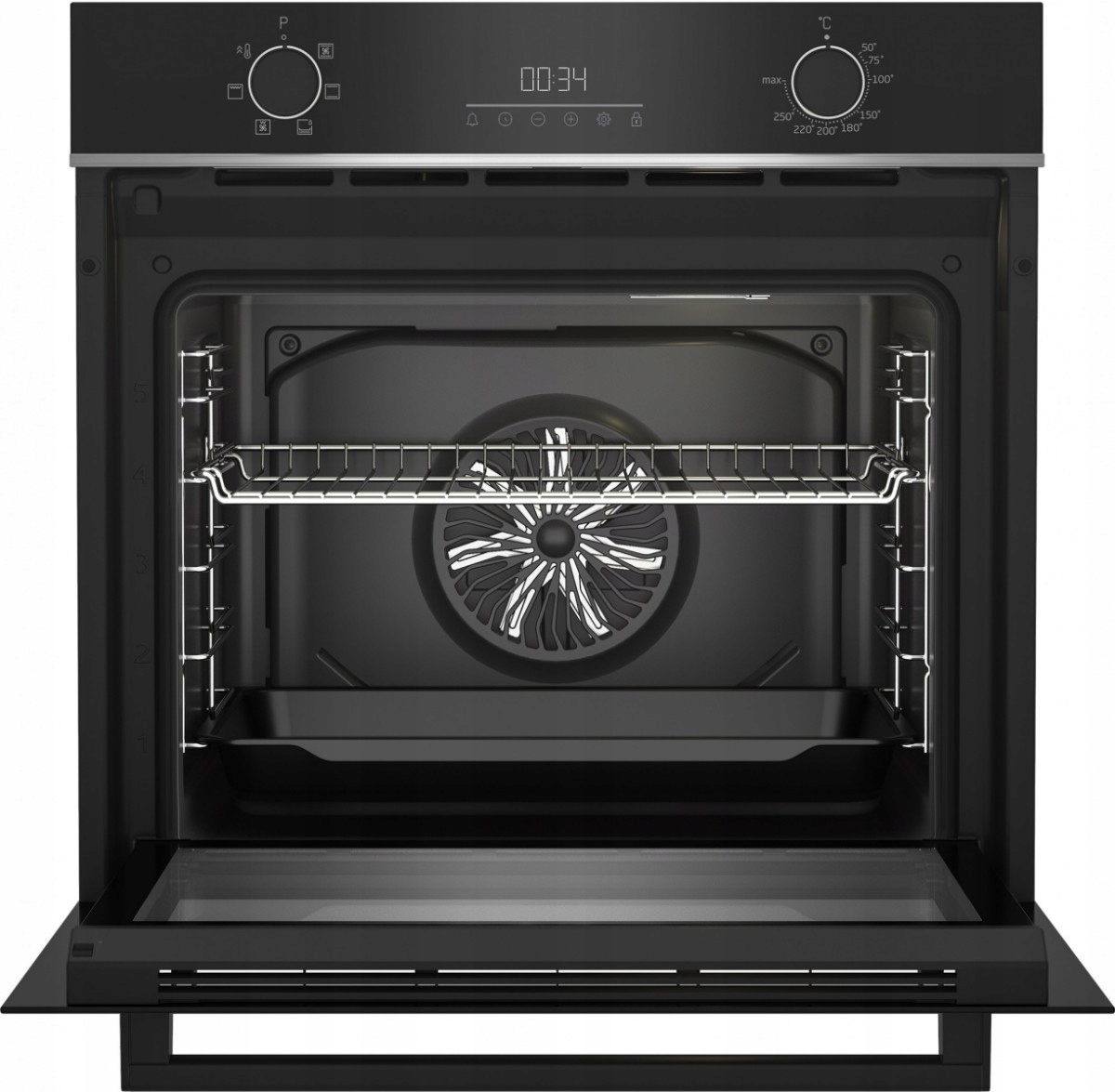 Kompletny Zestaw do Zabudowy Beko: Piekarnik BBIE123001BD + Płyta Indukcyjna HII64400MT + Zmywarka DIN 35320 - obrazek 6