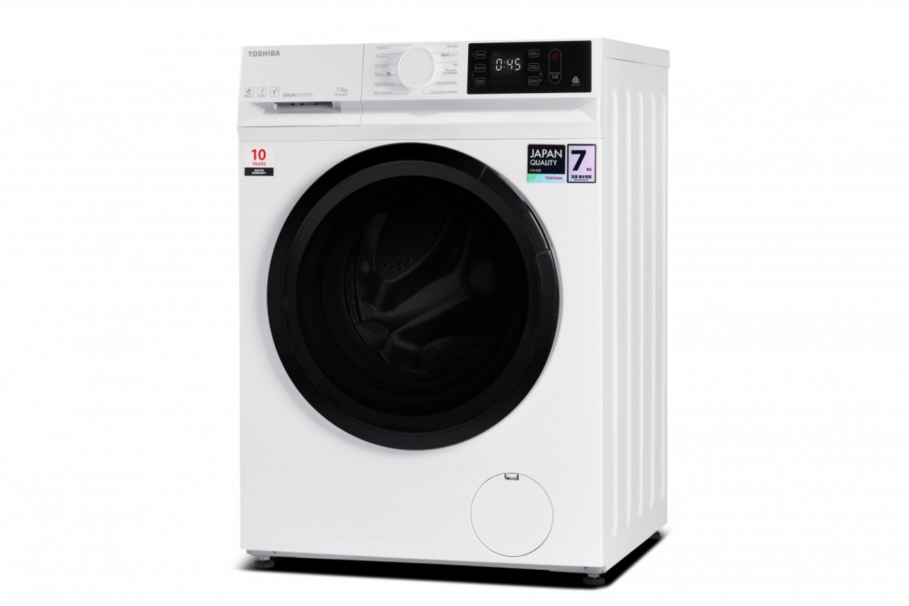 Toshiba TW-BL80A2PL (WK) - Slim Pralka Automatyczna 7kg z Wi-Fi i Technologią Ultra Fine Bubble - obrazek 5